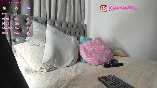 Kianna   online show from March 12, 2:30 am