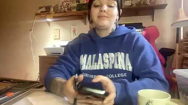 Snapshot of SweetMaisie chatting on April 11, 5:28 pm SweetMaisie online show from April 11, 5:28 pm