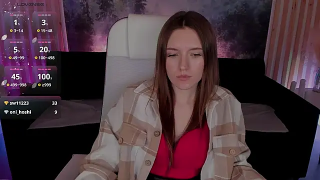 Snapshot of JennyDens chatting on March 1, 5:42 am JennyDens online show from March 1, 5:42 am