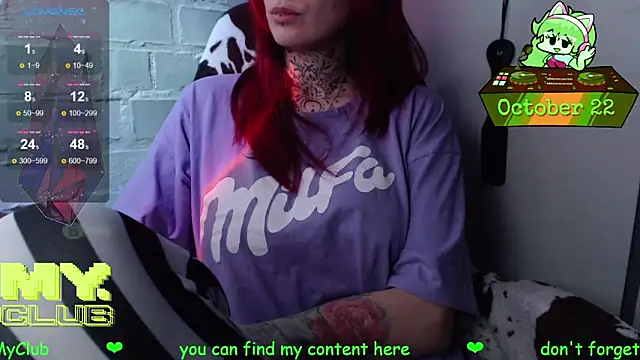 Witch Emma online show from October 22, 9:09 am