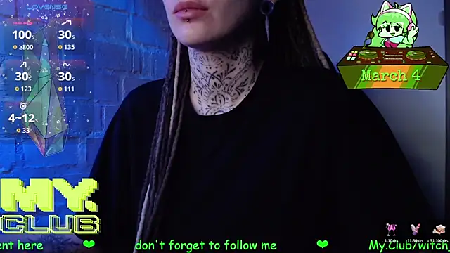 Witch Emma online show from March 4, 10:43 am