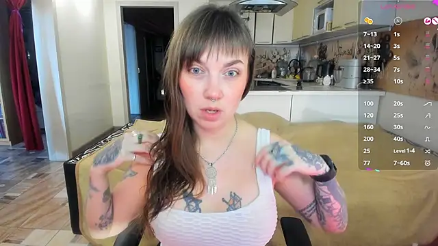 StacyTigerr online show from April 4, 11:40 am