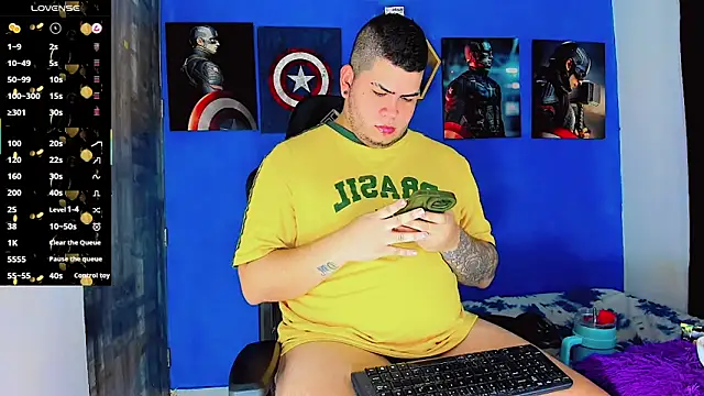 Thomas chubbyxhot online show from February 17, 7:09 pm