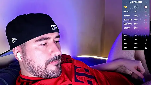 Snapshot of DominantTheo chatting on February 9, 6:33 am DominantTheo online show from February 9, 6:33 am