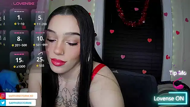 sapphirestorm8 online show from February 14, 3:58 am