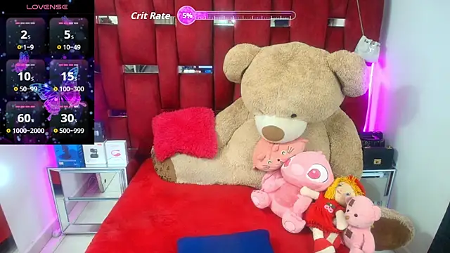 Snapshot of Ginna_doll chatting on February 25, 2:43 am Ginna doll online show from February 25, 2:43 am