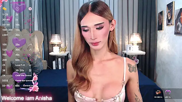 Unforttable Anisha online show from December 30, 12:52 pm