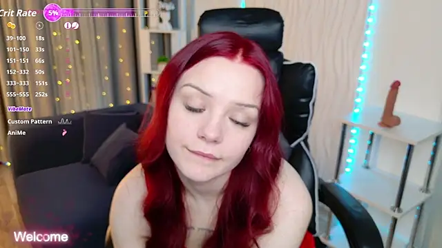 Snapshot of RedPeach chatting on February 22, 6:46 am RedPeach online show from February 22, 6:46 am