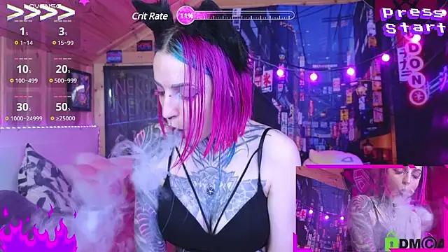 NekoCyber online show from December 2, 8:09 am