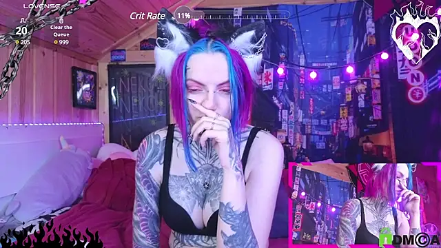 NekoCyber online show from January 25, 9:26 am