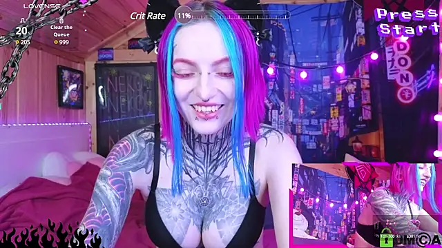 NekoCyber online show from March 23, 5:00 am