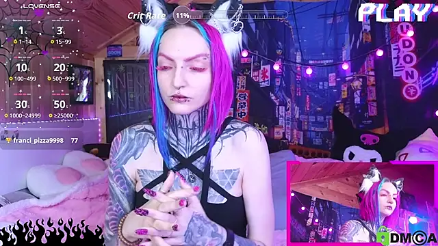 NekoCyber online show from February 11, 5:12 am