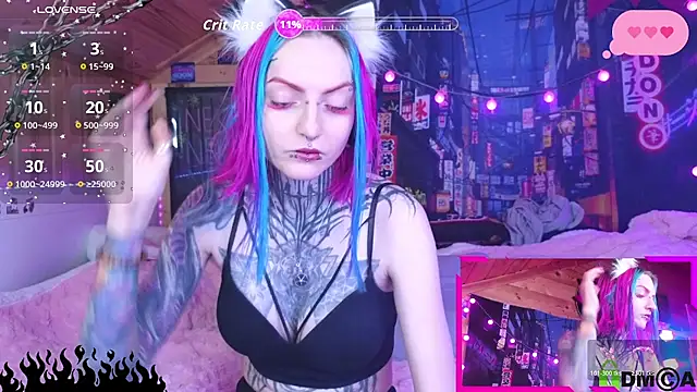 NekoCyber online show from February 25, 5:06 am