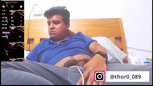 Snapshot of thor000089 chatting on February 4, 4:51 am thor000089 online show from February 4, 4:51 am