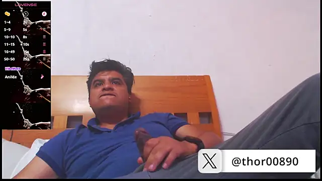 Snapshot of thor000089 chatting on February 4, 4:57 pm thor000089 online show from February 4, 4:57 pm
