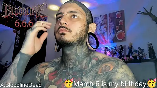 DEATHINK666XX online show from February 20, 5:46 pm