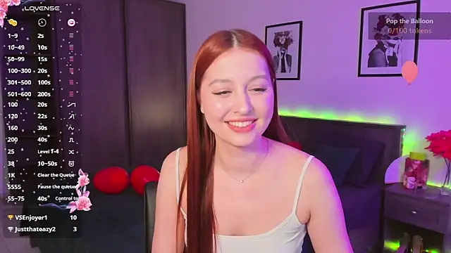 EleanorePeach online show from February 27, 5:15 pm