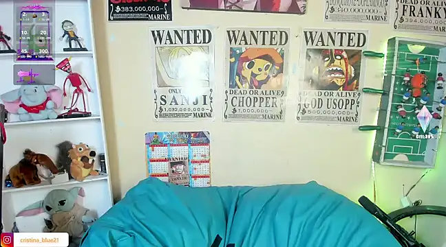 cristina blu21 online show from February 21, 11:11 am