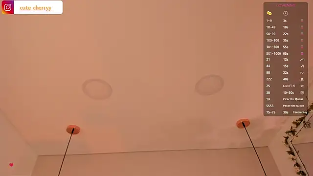 cute  cherry  online show from February 17, 8:15 pm