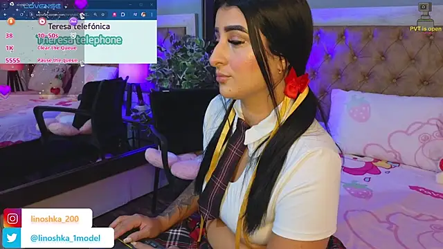  Linoshka 1 online show from March 6, 9:09 pm