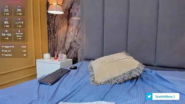 ScarlettMore online show from January 22, 9:10 pm