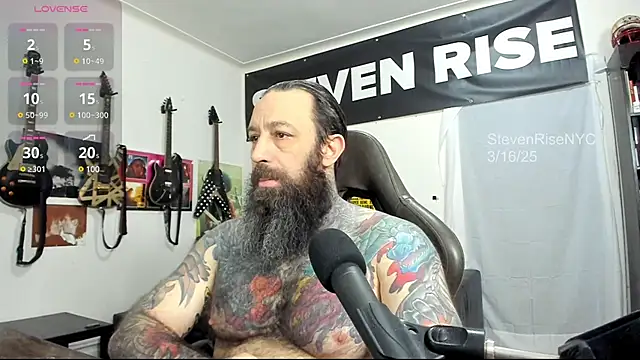 StevenRiseNYC online show from March 16, 1:27 pm