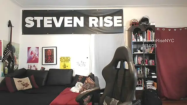 StevenRiseNYC online show from September 14, 8:08 pm
