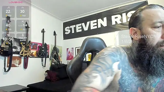 StevenRiseNYC online show from January 7, 1:19 am