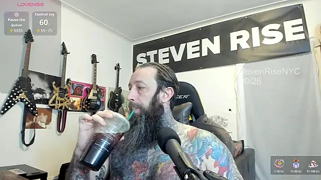 StevenRiseNYC online show from April 9, 12:21 pm